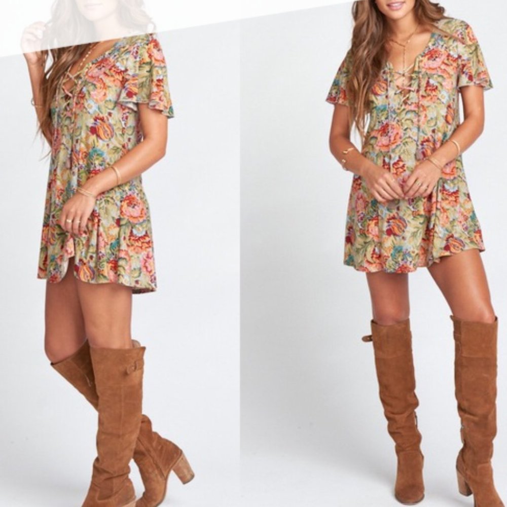 Show Me Your MuMu Floral Matilda Mini Dress